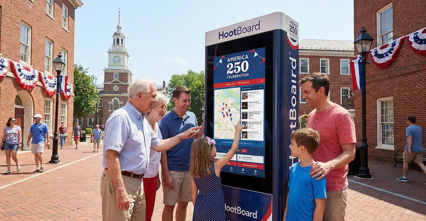 VSTR Media kiosk network scale and reach