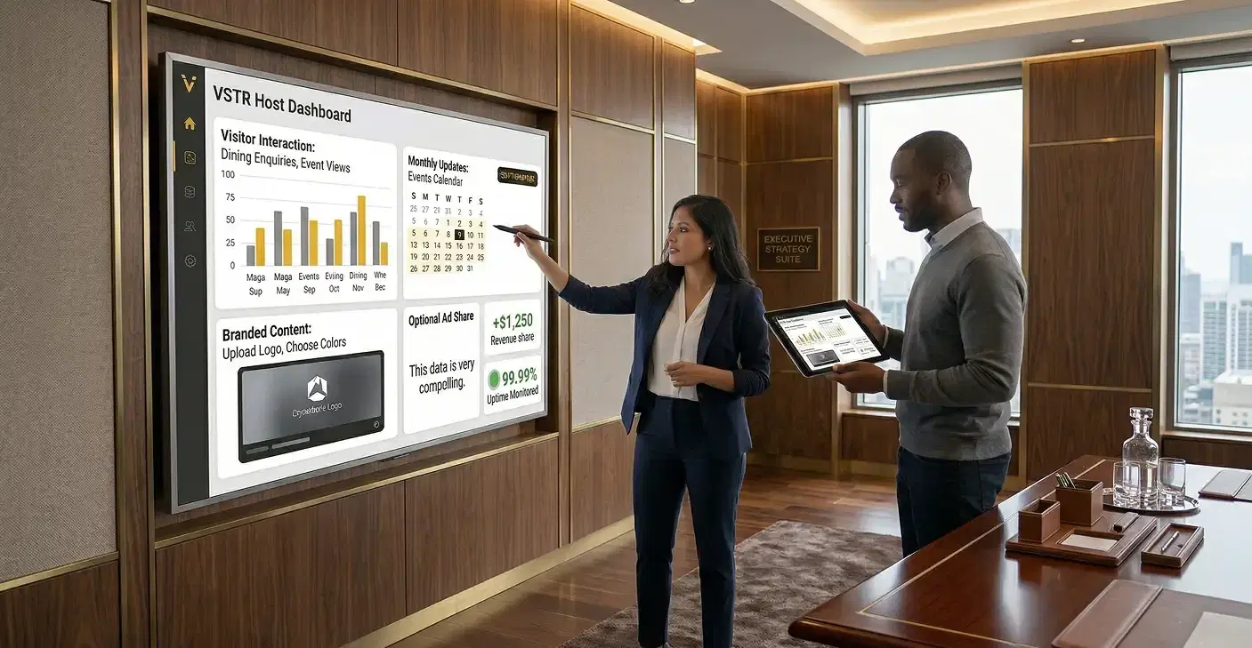 VSTR kiosk host location